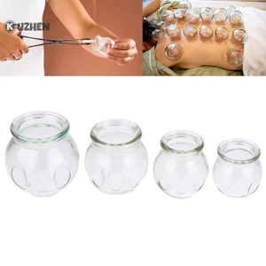 Bình thủy tinh chân không dày thuốc Kuzhen có thể mở cốc nóng