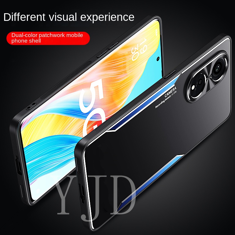 Ốp Điện Thoại Hợp Kim Nhôm Chống Sốc Toàn Diện Cho OPPO Reno8 T 5G