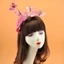 Woke Bướm Fascinator Mũ 3d Bướm Đầu Bướm Mũ Đảng Mũ Bướm HairBand Bướm Tóc Hoo