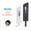 1 Chiếc Ăng Ten WIFI 40dBi Ăng Ten 5G / 3G / 4G / GSM Full Band Keo Dính Omni Không Dây Đồng Hồ Thông Minh Router Mô Đun Tăng Đen SMA Nam