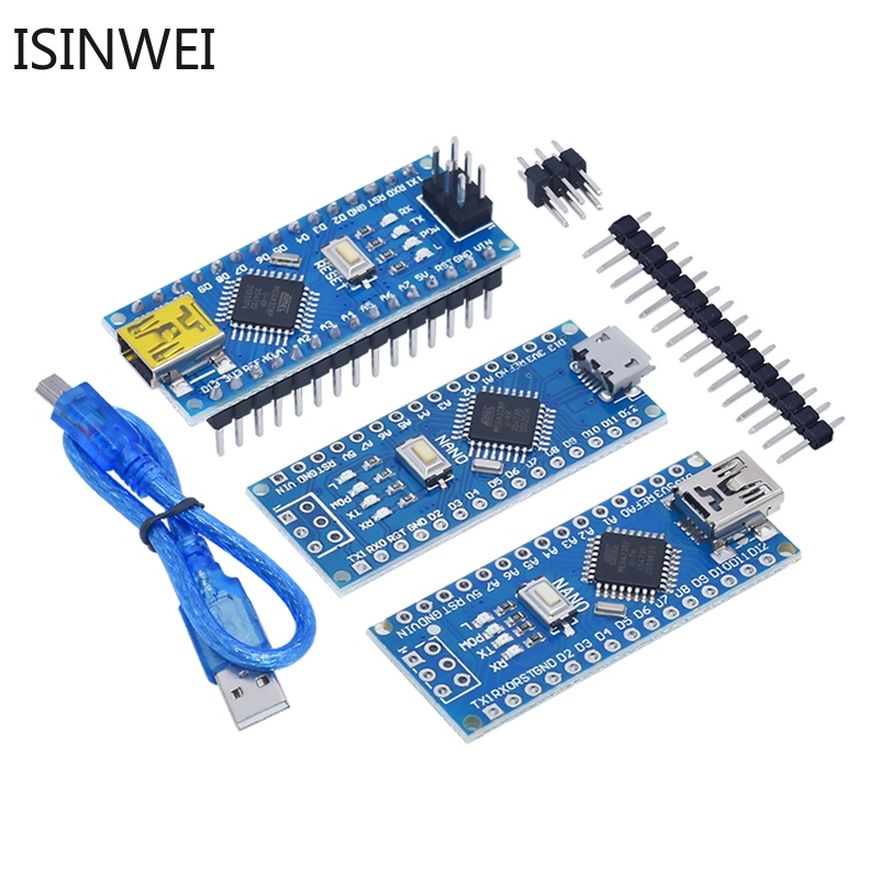 Bảng Mạch Atmega328 MINI Type-C Nano 3.0 USB V3.0 ATmega328P CH340G 5V ...