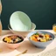 Bát Ăn Mì Ramen Bằng Nhựa Rơm Lúa Mì Tự Nhiên An Toàn Chống Sốc Phong Cách Nhật Bản Có Thể Dùng Trong Lò Vi Sóng