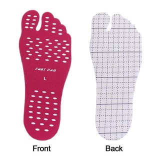 Đế Dính WEETW, Giày Đi Biển Chống Trơn Trượt, Miếng Lót Chân Thoáng Khí Miếng Dán Chân Trần Dính Silica Gel Miếng Lót Giày Vô Hình Cho Nam