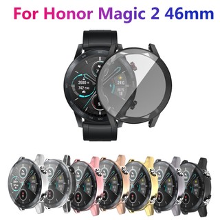 Ốp Bảo Vệ Bằng tpu Mềm Mạ Điện Chống Ma Sát Cho Đồng Hồ Huawei Honor Magic watch 2 tpu Mềm 46mm