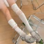 Woke Nữ Ren Chắp Vá Bê Tất Ren Tất Trang Trí Dài Fishnet Vớ