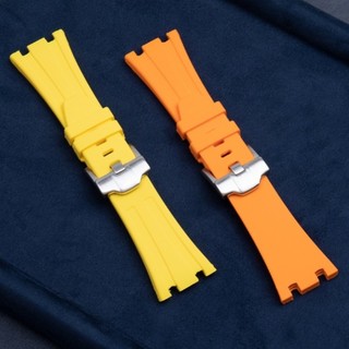 Dây Cao Su Silicone Mềm Thay Thế Cho Đồng Hồ Thể Thao 27mm 28mm 30mm