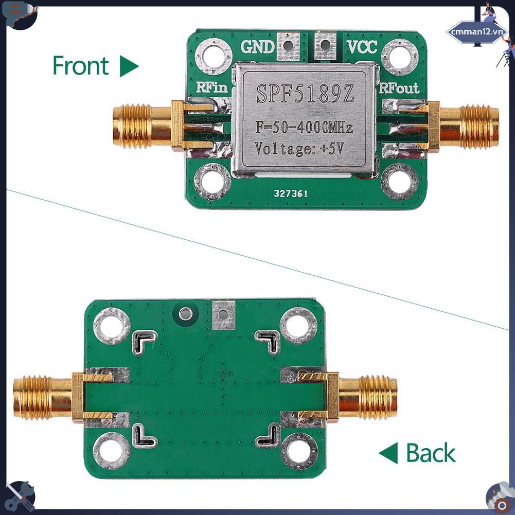 Power Helper Bộ thu tín hiệu bộ khuếch đại RF LNA 50-4000MHz SPF5189 ...
