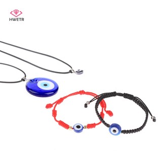 Hwetr kính xanh 3cm mặt dây chuyền vòng cổ vòng tay vòng cổ may mắn choker trang sức mới