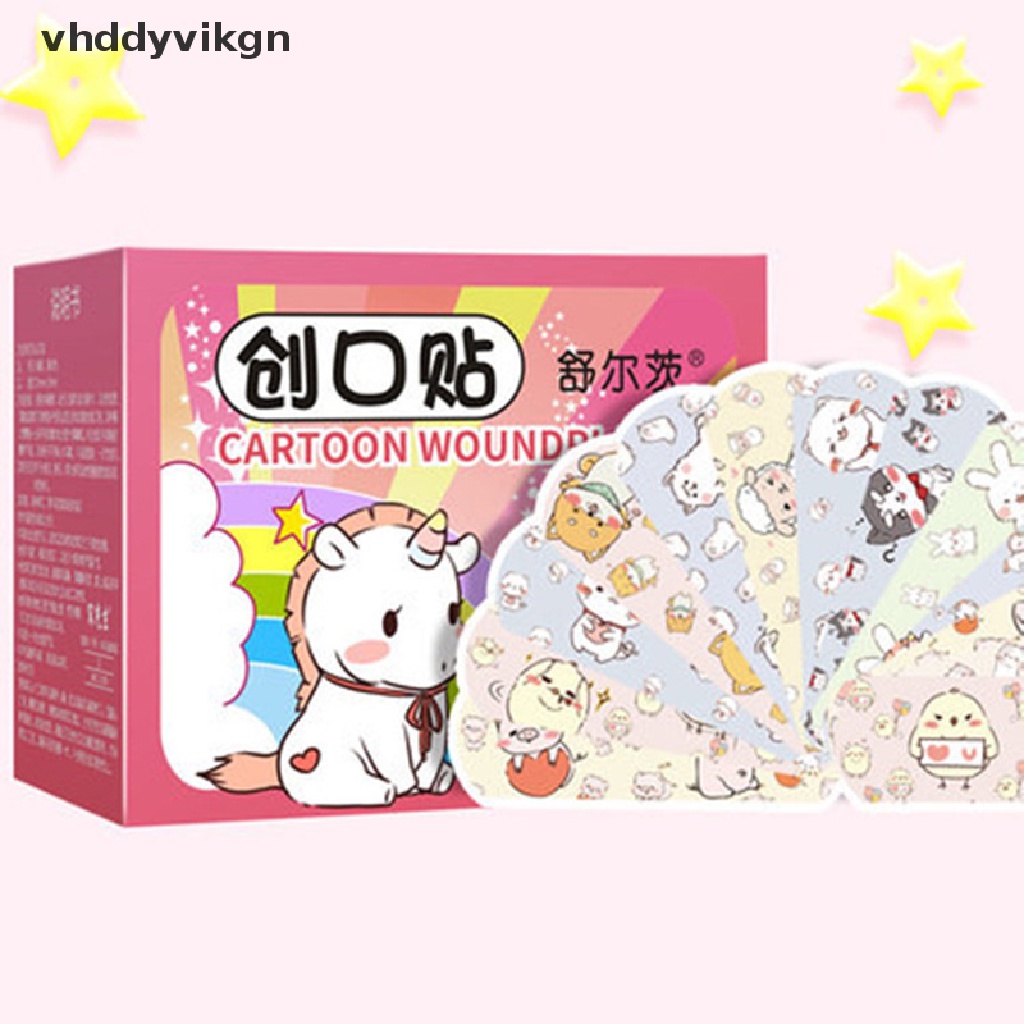 Set 120 Miếng Dán Họa Tiết Băng Cá Nhân Thoáng Khí Chống Thấm Nước