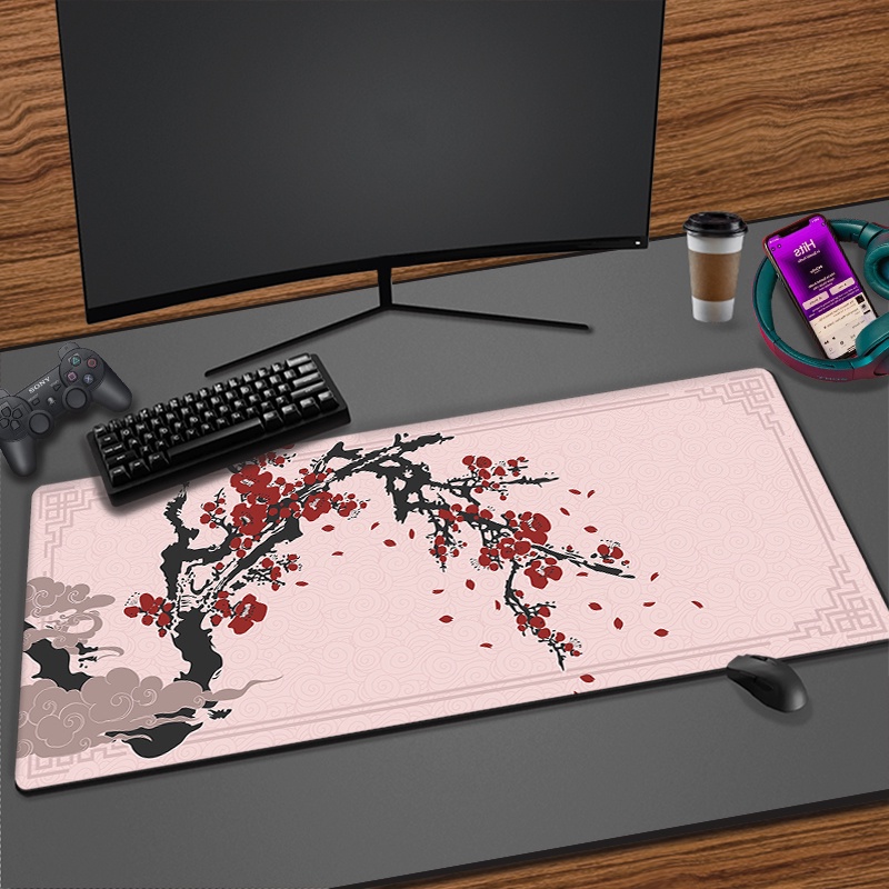 Lớn Sakura Chuột Miếng Lót Game Thủ Lớn Chuột Văn Phòng Thảm Cho PC Máy Tính Chơi Game Mousepad XXL Thảm Bề Mặt Mause Pad Bàn Phím Thảm