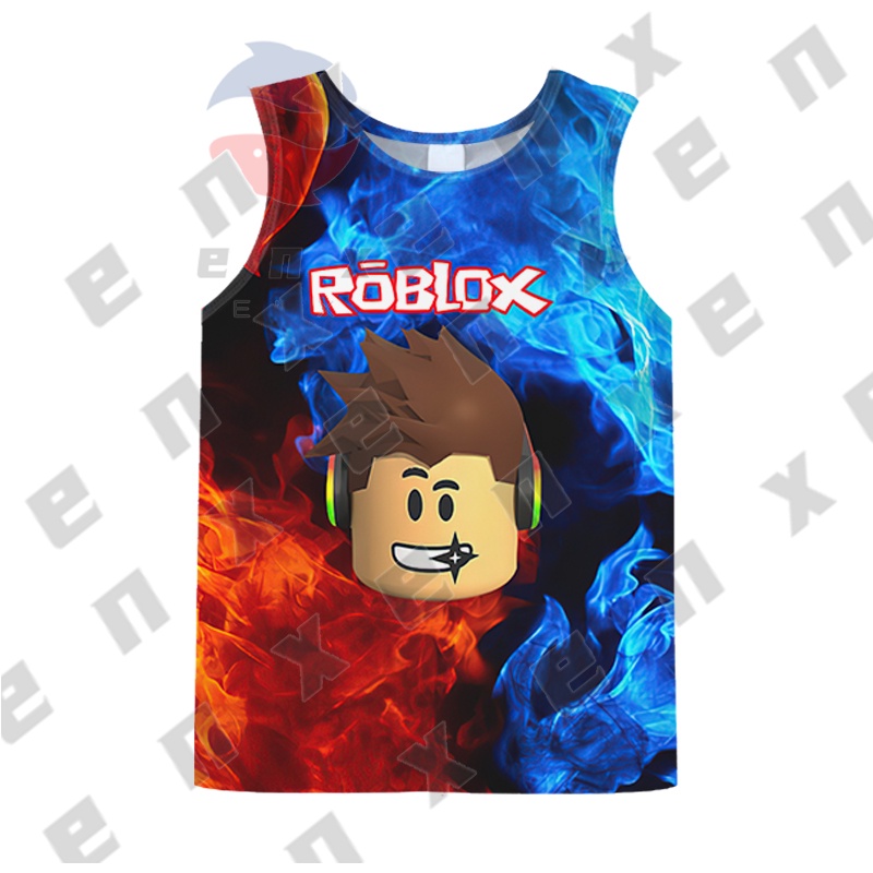 Áo Thun Ba Lỗ In Hình Roblox 3d Dành Cho Trẻ Shopee Việt Nam