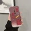 Ốp lưng Oppo F11 Pro Oppo F11 Điện thoại cạnh gợn sóng Vỏ dễ thương Búp bê hình ba chiều có vòng đeo tay Vỏ mềm Bảo vệ Camera Full Case GZ