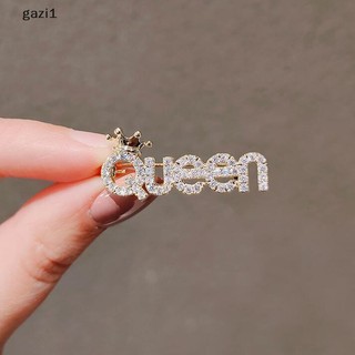 [gazi1] Trâm cài chữ kim cương giả dành cho nữ Phụ kiện thời trang Hijab Pin Jewelry Boutique