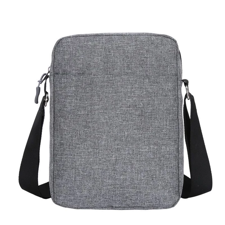 Mũi Lợn Phong Cách Chống Thấm Nước Cát Gai Dầu Chất Liệu Nylon Thể Thao Thông Thường Túi Đeo Ngang Ba Lô Bên Túi Đeo Vai Túi Nhỏ Thích Hợp Cho Đi Chơi Giải Trí  – 7