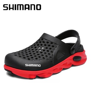 Shimano Câu Cá Mới Unisex Mùa Hè Xăng đan Ngoài Trời Cho Nam Thời Trang Đế Dày Dép Có Lỗ Cho Nữ Đi Biển Xăng đan Eva