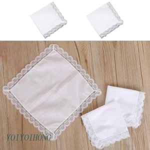 Khăn Tay Cotton Thấm Hút Thêu Họa Tiết Cho Nam Nữ