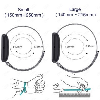 Dây Đeo Thay Thế Từ Tính Bằng Kim Loại Cho Fitbit Versa 3 Sense / Versa3