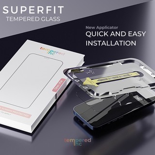 MỚI !! Kính cường lực SUPERFIT Iphone ( cho Iphone x - 14 pro max SẴN SÀNG ) Trình bảo vệ màn hình được cài đặt tự động