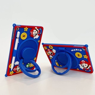 Ốp lưng họa tiết Super Mario Tương thích với Mini 1 2 3 4 5 6 IPad 5 6 7 8 9 10 Air11 Air13 Air1 Air2 Air3 Air4 Air5 10.9 "Pro9.7 Pro10.5 IPad10.2" Pro11 Pro13 M2 M4 Dây buộc