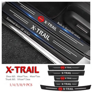 Miếng Dán Cửa Xe Hơi Bằng Da Sợi Carbon Chống Trầy Cho Nissan XTrail X-trail T31 2008-2013 T32 2014-2022 2023
