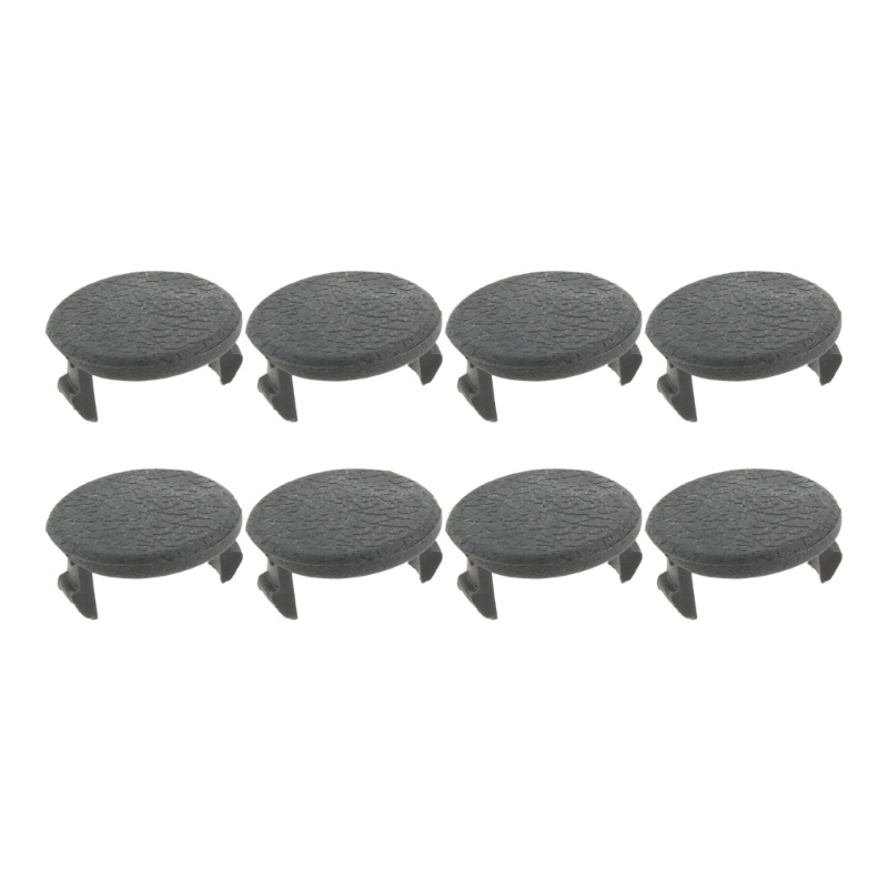 8-piece/set Inner Interior Door Grab Handle Armrest Screw Cover Cap Plug Plastic