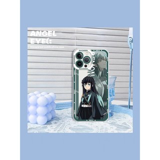 Ốp Điện Thoại TPU Dẻo Họa Tiết Hoạt Hình Demon Slayer Cho iphone 11 12 Pro 6 6S 7 8 Plus X XS XR Max