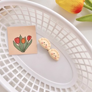 Kẹp Tóc Hình Bánh Bao Đồ Chơi Dễ Thương Phong Cách Nhật Bản