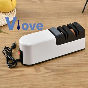 Dụng Cụ Mài Dao Kéo 3 Tầng Chạy Điện USB Nhanh Chóng Tùy Chỉnh Tiện Dụng Cho Gia Đình