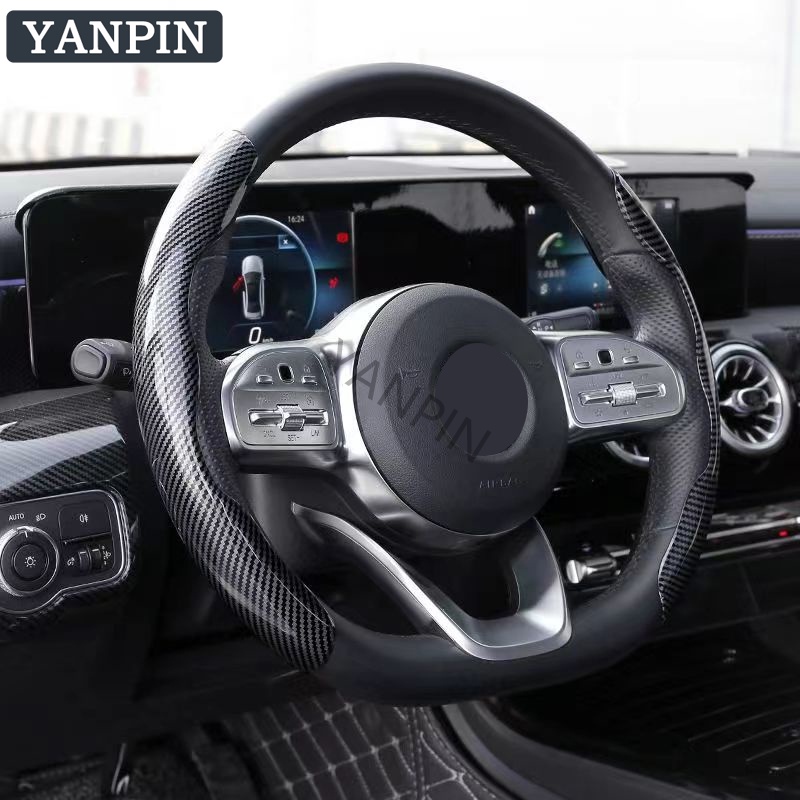 Vỏ Bọc Vô Lăng Xe Hơi Ford Raptor Everest Escape Territory Ranger Ecosport Bằng Sợi Carbon