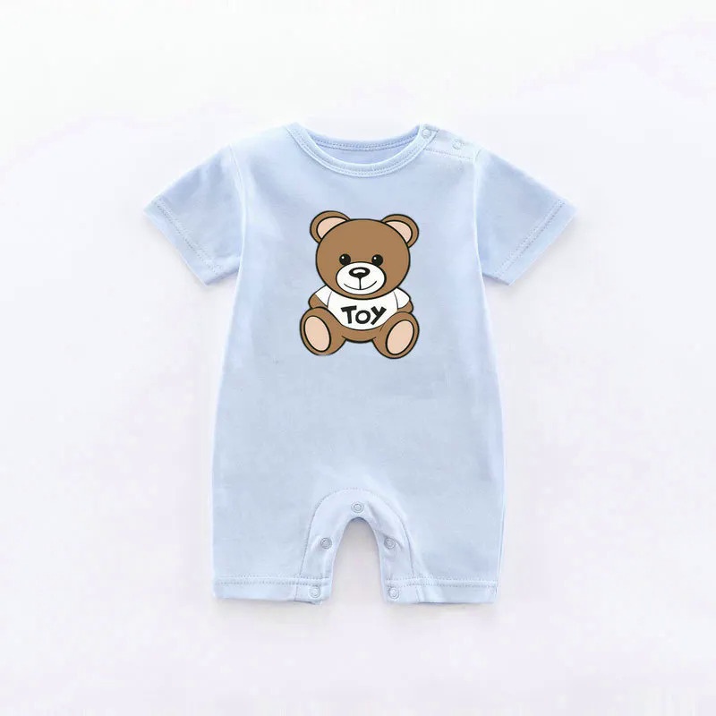 Bé Trẻ Em Thiết Kế Rompers Bé Trai Bé Gái In Hình cotton Nguyên Chất Thoải Mái Thoáng Khí Áo Liền Quần Sơ Sinh 8ZC6