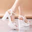GIÀY SANDAL CAO GÓT QUAI CHÉO ĐÁ 9P LÓT MỀM THẤM HÚT MỒ HÔI - CG622