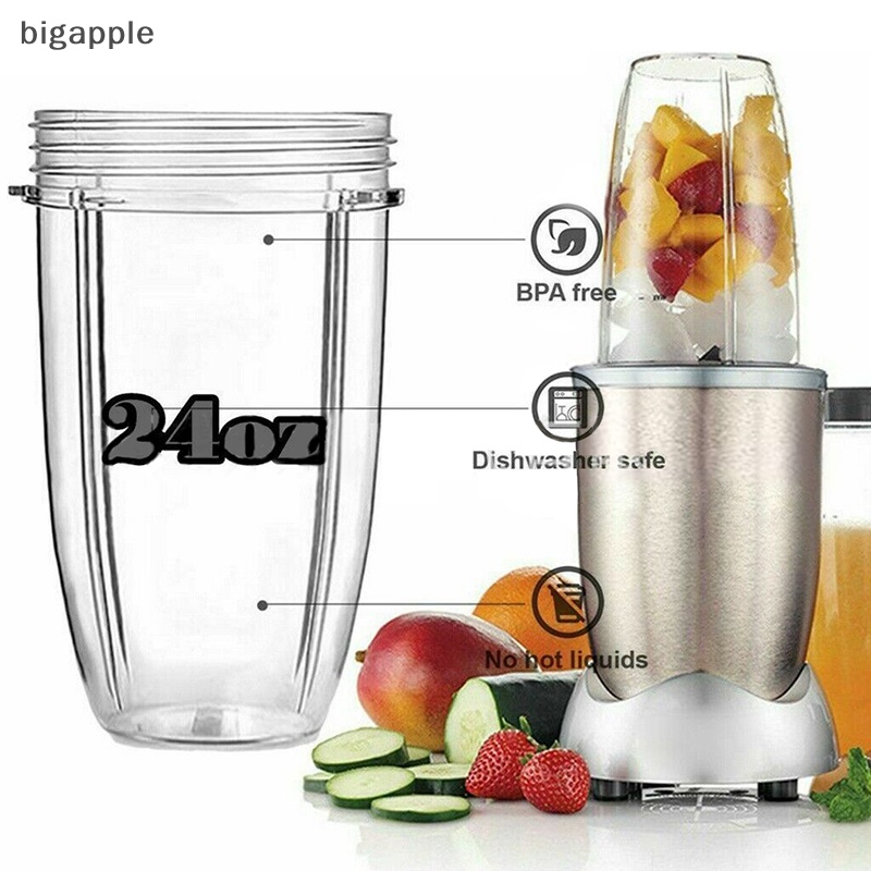 Cốc thay thế 18 / 24 / 32oz cho Nutri 600W NutriBullet Pro 900 RDG