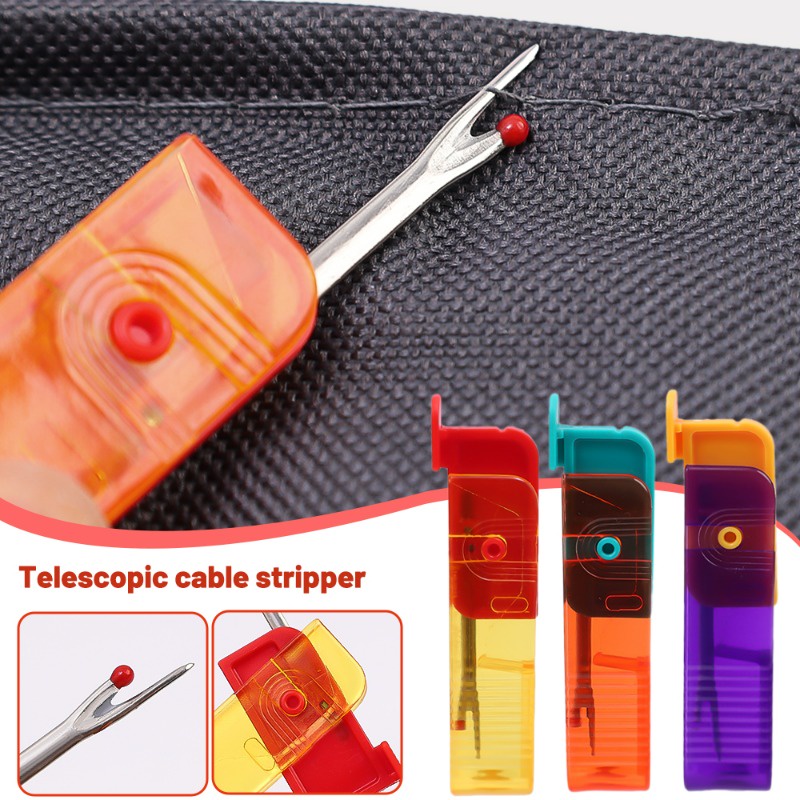 Dụng Cụ Tháo Chỉ May Bằng Thép Không Gỉ Có Thể Gấp Gọn Tiện Dụng