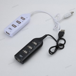 4 cổng usb 2.0 hub với cáp tốc độ cao hub usb đa năng mini hub ổ cắm mẫu bộ chia cáp bộ chuyển đổi cho máy tính xách tay fvn