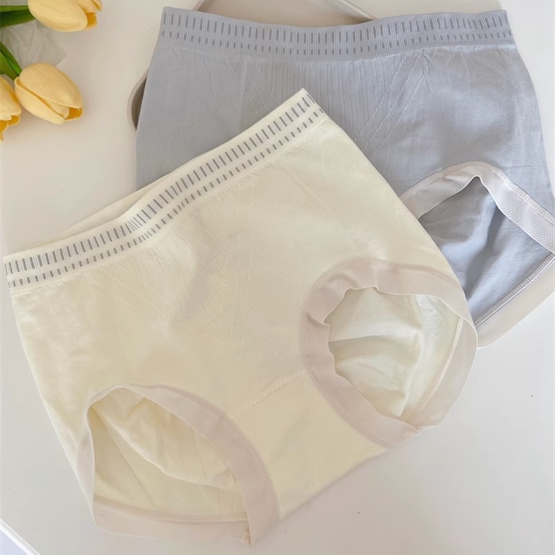 Quần Lót Cotton Không Đường May Kháng Khuẩn Thoải Mái Gợi Cảm Cho Nữ