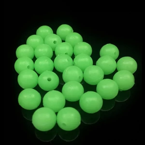 Amlucas Bộ 50 Hạt Phát Sáng Tròn Chuyên Dụng Cho Câu Cá
