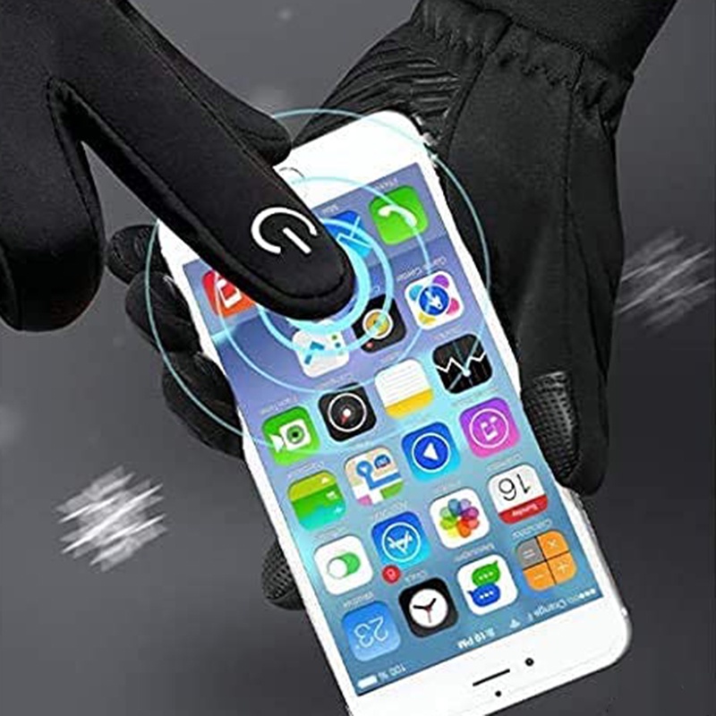 Găng Tay sport Chạy Xe Đạp, Trượt Tuyết Có Thể Chạm Màn Hình Cảm Ứng Chống Trượt Chống Thấm Nước (Tuyển   )