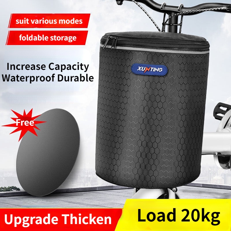 Giỏ Đựng Đồ Dùng Treo Phía Trước Xe Đạp Leo Núi Tiện Dụng