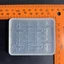 MỘT Silicon Rỗng Shaker Chất Làm Đầy Khuôn Quicksand Chất Liệu Làm Đầy Khuôn Nhựa Khuôn Silicon Thánh Giá Cho Trang Sức Maki