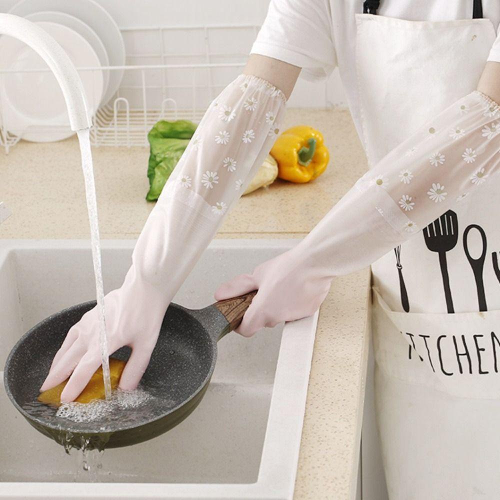 Găng tay rửa chén GOODH Máy chà sàn gia dụng dày chống thấm nước cao su