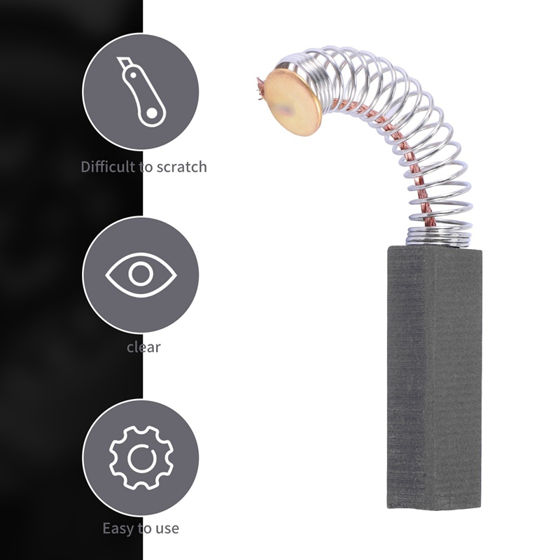 Than chổi than Carbon (1 đôi) Động cơ điện 6 x 8 x 24 mm