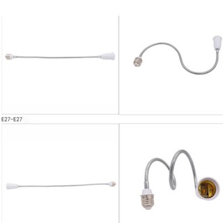 Đuôi Đèn Chuyển Đổi Mở Rộng 6 Kích Thước E27 Sang E27 AC Kèm Giá Đỡ Chuyển Đổi