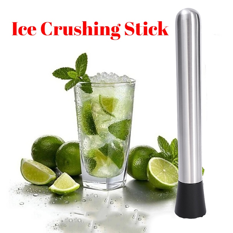 Búa Đập Đá Bằng Thép Không Gỉ Tiện Dụng Cho Pha Chế Cocktail / Nước Ép