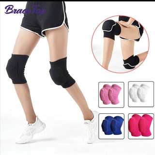 Set 1 / 2 Cặp Đệm Bảo Vệ Đầu Gối Khi Chơi Bóng Chuyền / Bóng Chày / Tennis / Chạy Bộ / Đạp Xe Cho Nam Và Nữ