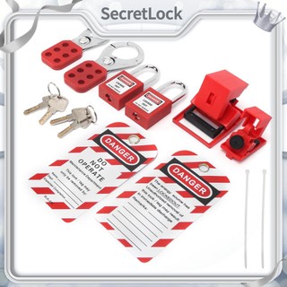 [Hàng Sẵn] Lockout Kit - Bộ khóa loto - Lockout Tagout Kit Đa năng với ...