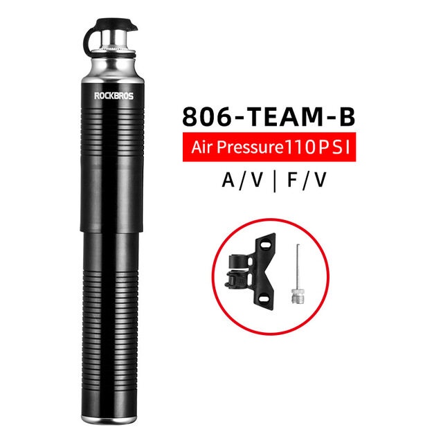 Bơm Xe Đạp Leo Núi Mini ROCKBROS 80-160 PSI