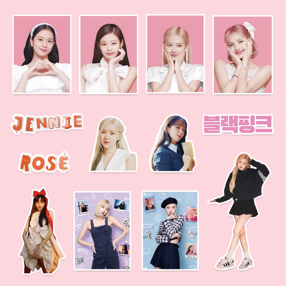 99 Miếng Dán Hình Thần Tượng BlackPink Chống Thấm Nước