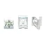 DARON 20 Chiếc Bảng Điều Khiển Kẹp Giữ Kim Loại, Kẹp Buộc Bảng Điều Khiển Hình Chữ U, Chốt Đa Năng Trang Trí Thép Mn Đĩa Viền DVD