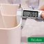 Hộp đựng bút ngăn nhựa YICA, Kệ để bàn Hộp phân loại đồ lặt vặt, Tay cầm có ngăn Hộp lưu trữ văn phòng phẩm Vòi hoa sen