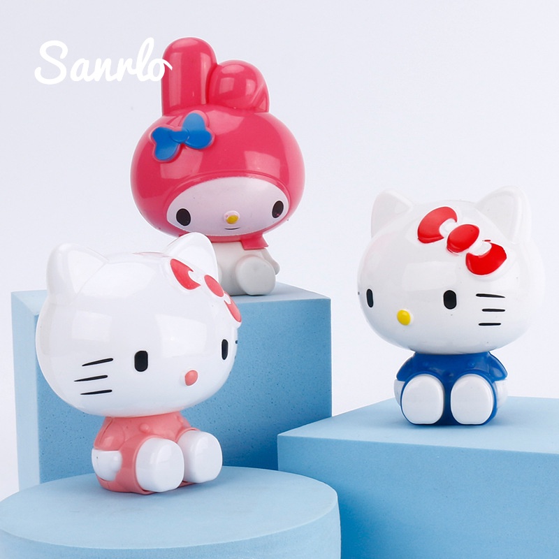 3 Cái / bộ Phim Hoạt Hình Chính Hãng Kitty Melody 3 Bộ Hoạt Hình Búp Bê Bánh Trang Trí Máy Tính Để Bàn Trang Trí Đồ Trang Trí HelloKitty Melody
